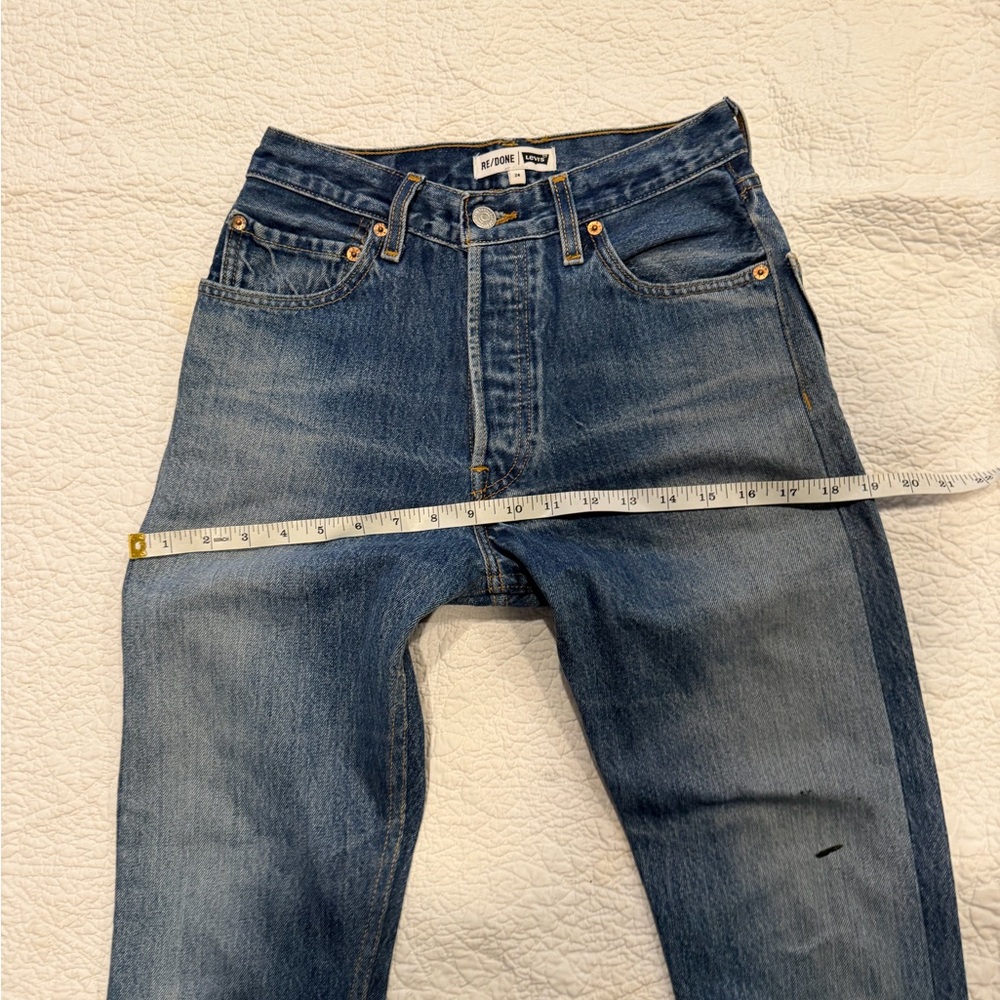 Re/done Levi Sz 24 inseam 27" - Picture 7 of 8